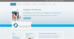 Desktop Screenshot of kmu-berater.de